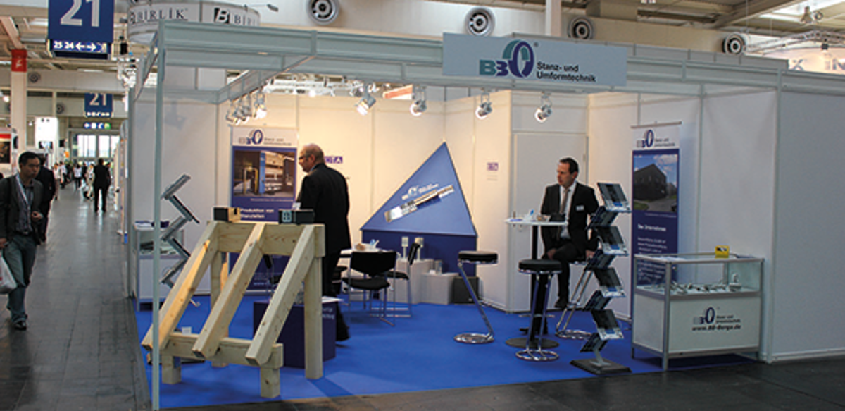 Trade fair stand