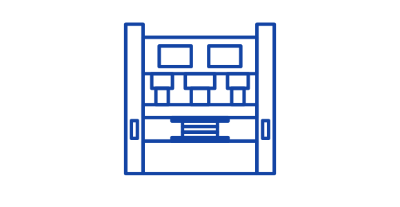 Automatic punching presses